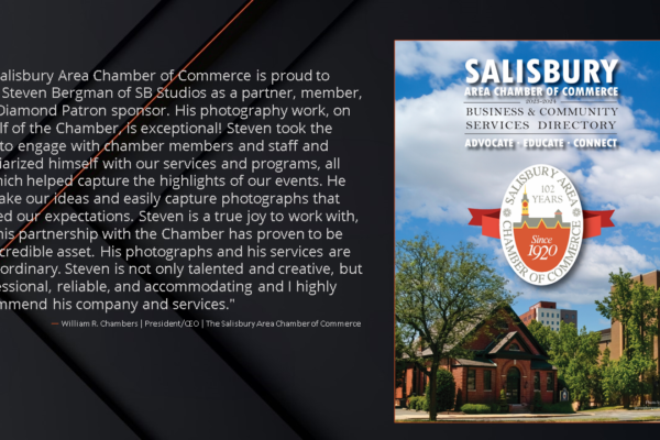 Salisbury Area Chamber Commerce Testimonial for SB Studios